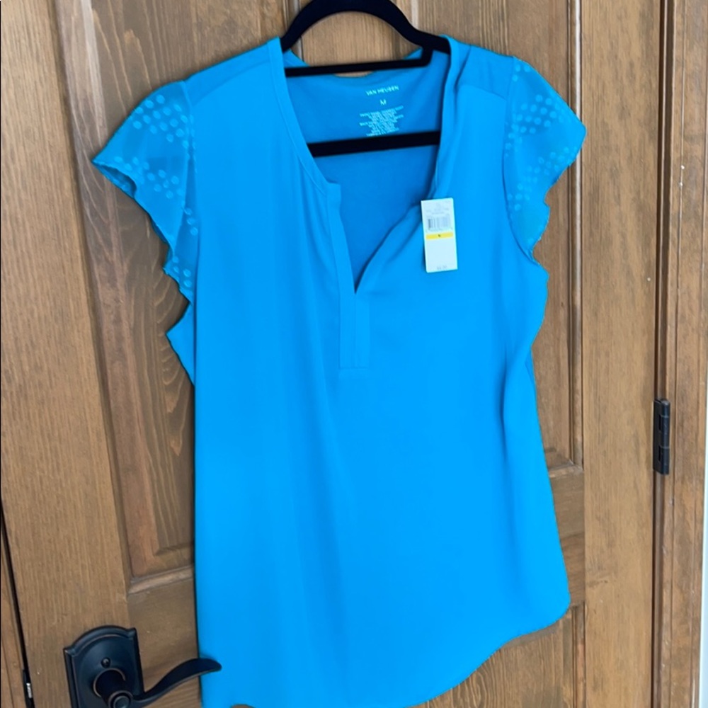 Nwt blue blouse
